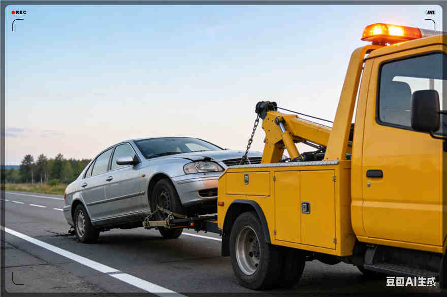 振兴区拖车救援电话【案例】